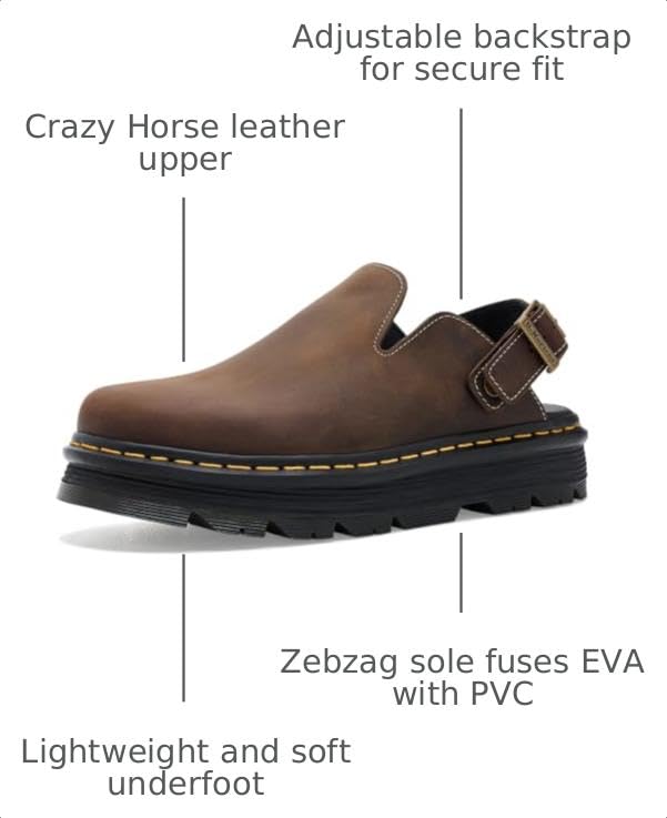 Image of Dr. Martens Unisex adult Zeb Zag Mule