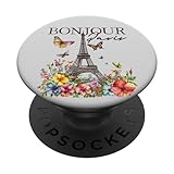 Photo Gallery bonjour parigi floral torre eiffel francia souvenir francese popsockets popgrip intercambiabile Photo Gallery bonjour parigi floral torre eiffel francia souvenir francese popsockets popgrip intercambiabile