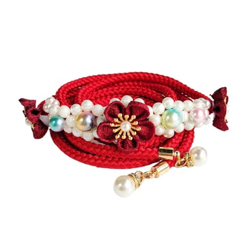 Women Kimono Robe Accessories Cute Floral Decorative Sash Waistband for Traditional Yukata Dress Waist Belt Rope