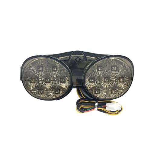 Feu arrière de moto avec clignotants intégrés LED pour YZF R6 2001 2002 - 3