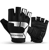 XINOSA Gants de Vélo Les Gants de vélo à Demi-vélo Gants de Cyclisme de Doigt Le matériel Sportif est Un Cyclisme extérieur Doux Gants Cyclisme ( Blue : Bronze , Size : XL )