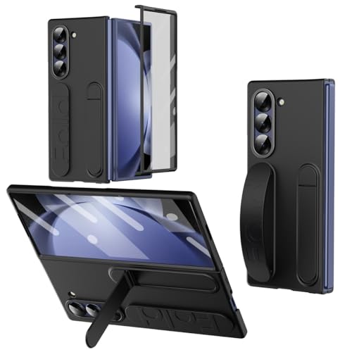 Coque Samsung Galaxy Z Fold 5 fine antichoc couleur noire à prise sûre