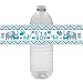 Teal Blue and Gray Elephant - It's a Boy Baby Shower Water Bottle Labels (24 Count)