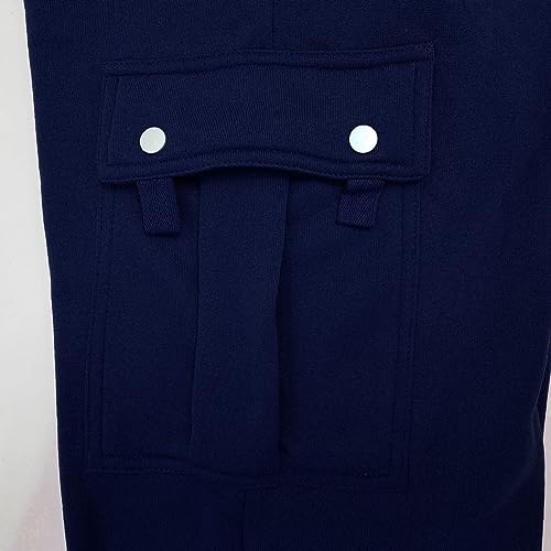 Pantalon pour hommes grands et grands à taille ample et cordon réglable