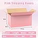 11x6x6 Pink Shipping Boxes, 30 Pack Mailing Boxes for Small Business, Corrugated Cardboard Boxes for Packaging, Shipping
