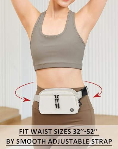 mokzer Fanny Pack Everywhere Belt Bag for Women Men 2L Nylon Waist Packs - image 3