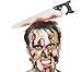 Produktbild Haarreif mit Säge Blutig Zombie Horror Verkleidung Halloween Karneval Geschenkidee Horror Zombie