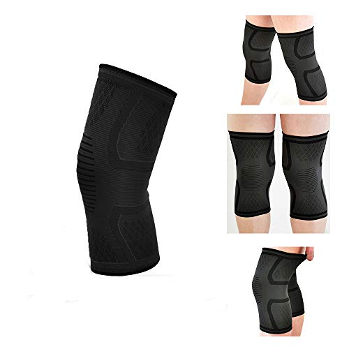Joelheiras, Romacci Protetor de Joelho Anti-Queda Fino para Corrida de Fitness Ciclismo Montanhismo