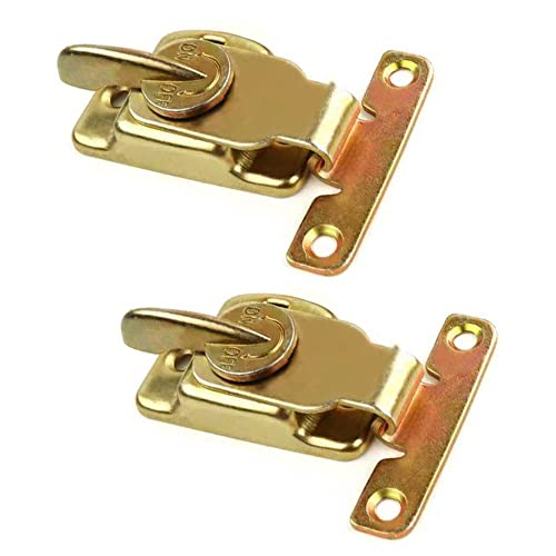 2 PCS Dining Table Locks Furniture Door Hardware Buckles Metal Table Locks Drawer Cabinet Hardware Buckle Connectors for Drawers Wooden Case Cabinets