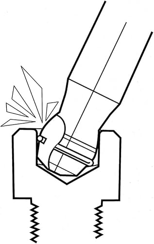 Miniatura 6 de Teng Tools 510505 - Llave hexagonal con mango en T de extremo de bola métrica de 0.197 in, color plateado