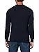 Lacoste Men's Cable Knit Cotton Sweater, Navy Blue/Green, Large