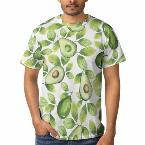 T-shirt avocat homme col rond tee shirt manches courtes chemise