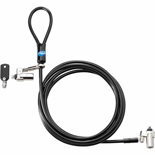 Câble antivol PC Simpletek T1A65AA avec tête de lock 10 mm pour écran et ordinateur