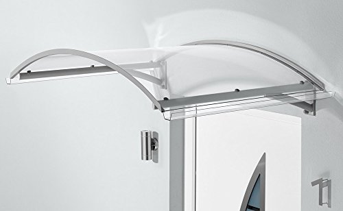 Preisvergleich Produktbild Gutta Bogenvordach BV Secco Edelstahl 7210303