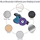6 Stück CSD Scheibe Bohrmaschine，125mm Schleifscheiben für Winkelschleifer, Lila/Blau/Schwarz CSD Scheibe Schleifscheibe Set, Reinigungsscheibe für Clean Strip Disc, Ntfernen Sie Farbe, Rost