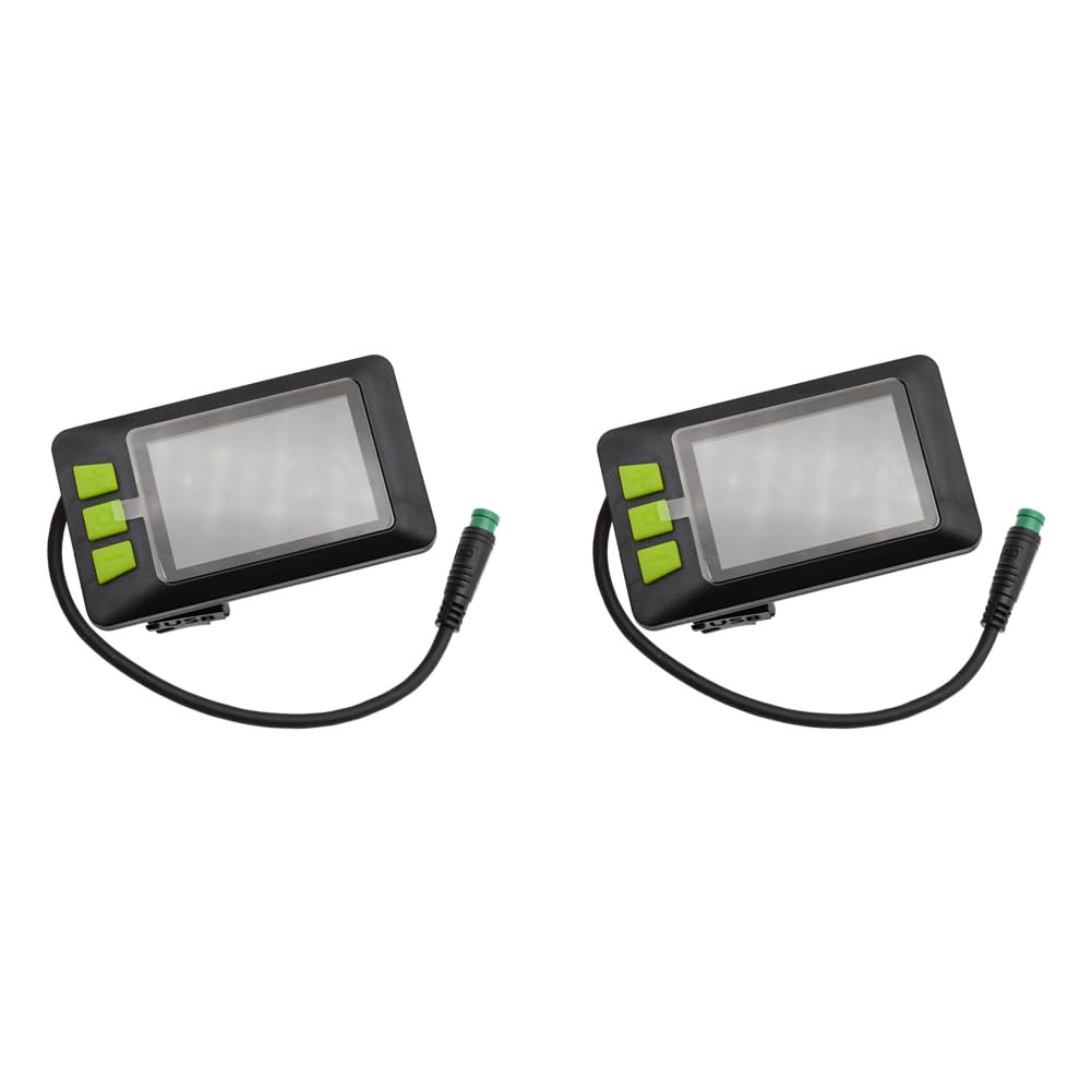 24 V 36 V 48 V rower elektryczny LCD prędkościomierz wodoodporny wyświetlacz do górskich rowerów elektrycznych i skuterów