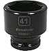 Dynamic Tools D020041 3/4" Drive 6 Point Metric Impact Socket with 41mm Standard Length