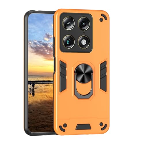 For Motorola Signature 5G Phone Case with Kickstand & Shockproof Military Grade Drop Proof Protection Rugged Protective Cover PC