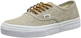 Vans Authentic Slim Shoes (Washed Canvas) Cream/True US Women 8