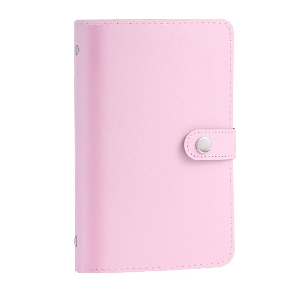 100 - Envelope Money - Saving Challenge Set for Couples: Includes Saving Notebook & Binder (Pink) 50 Pages, Both Sides can be Used, and a Total of 100 can be Placed