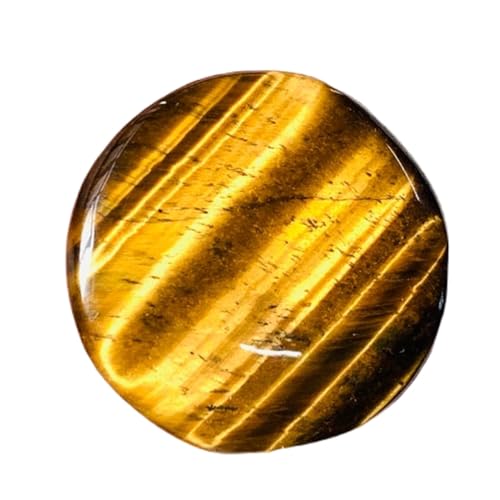 Cabochon œil-de-tigre naturel 29 mm de qualité supérieure pour joaillerie