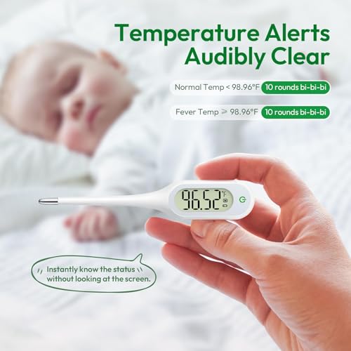 Save 68% on Tempx 8-Second Thermometer with Fever Alarm