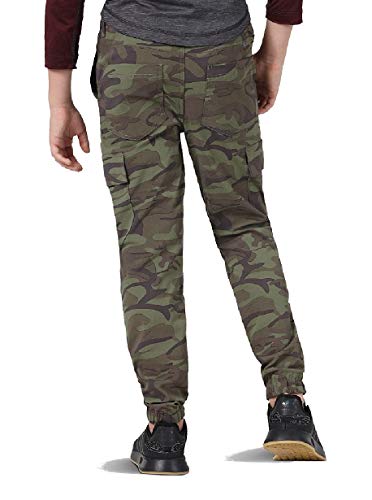 Wrangler ATG Boy's Performance Jogger Pant in Slim, Regular, & Husky (SEA Turtle CAMO)3