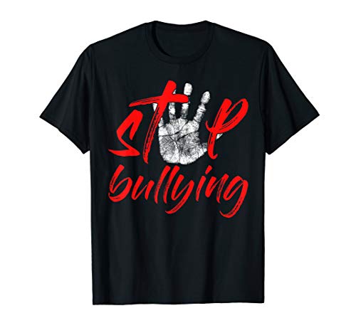 Anti Bullying Awareness Design for Stop Bullying Handprint T-Shirt
