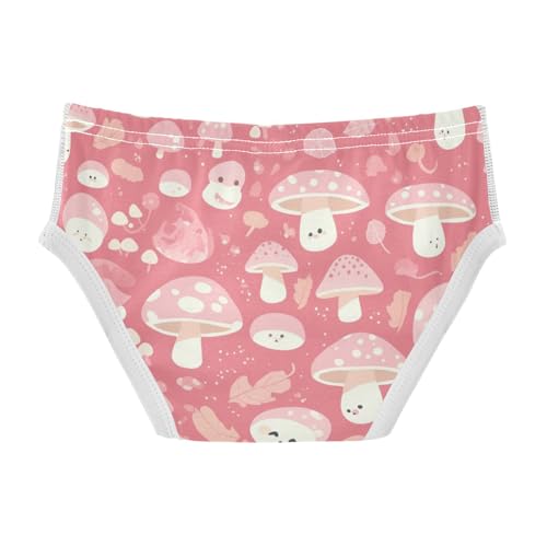 KLL Safari Mushroom Pattern Design Little Boys Soft Training Underwear Cute Children Panties2
