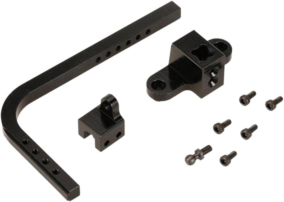 Trailer Hitch for SCX10 D90 Car, Black Metal