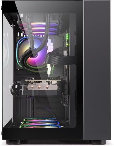ionz Gaming PC - Desktop Computer, Ryzen 7 5800X, RTX 5060 Ti, 16GB RGB RAM, 1TB NVMe SSD, 360mm AIO, 650W PSU, WiFi, Windows 11, KZ-ZE XL, Black - Image 3
