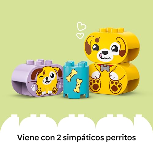 Miniatura 6 de LEGO DUPLO Mi Primer Clasificador de Formas: Casa de los Perritos - Juguete Educativo Infantil - Ladrillos de Muchos Colores y Formas - Juego para Motricidad Fina para Niños y Niñas de 18+ Meses 10441