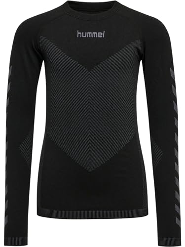 Hummel Kinder Trikot HUMMEL FIRST SEAMLESS KIDS JERSEY L/S, Schwarz,...