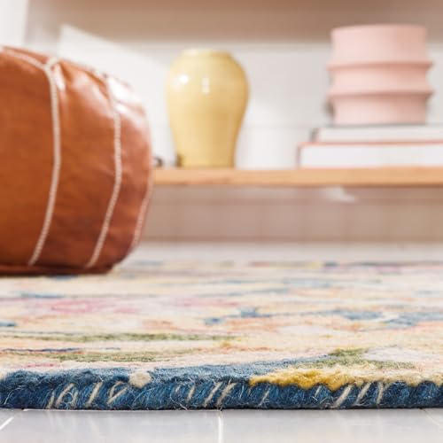 Image of Hand Tufted Premium Rug Premium Wool Carpet for Living Room Bedroom and Hall Size 12x16 Feet Color Multi