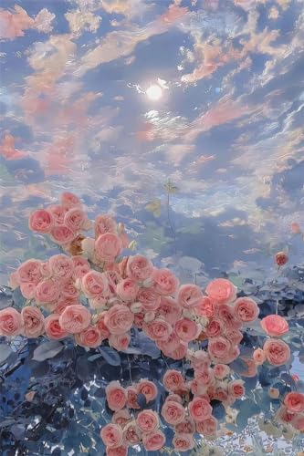 Diamond painting grand cadeau de Noël 70x80cm pour amateurs de DIY