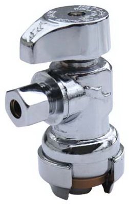 Image of SharkBite 23036-0000LF Compression Angle Stop, Lead-Free, 1 /2-In. x 3 /8-In. - Quantity 12