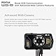 PENTAX WG-8 Schwarze Allwetter-Abenteuerkamera mit hervorragender wasserdichter, staubdichter und stoßfester Leistung, vielseitig einsetzbarem Ringlicht für Makrofotografie und Webcam-Funktion