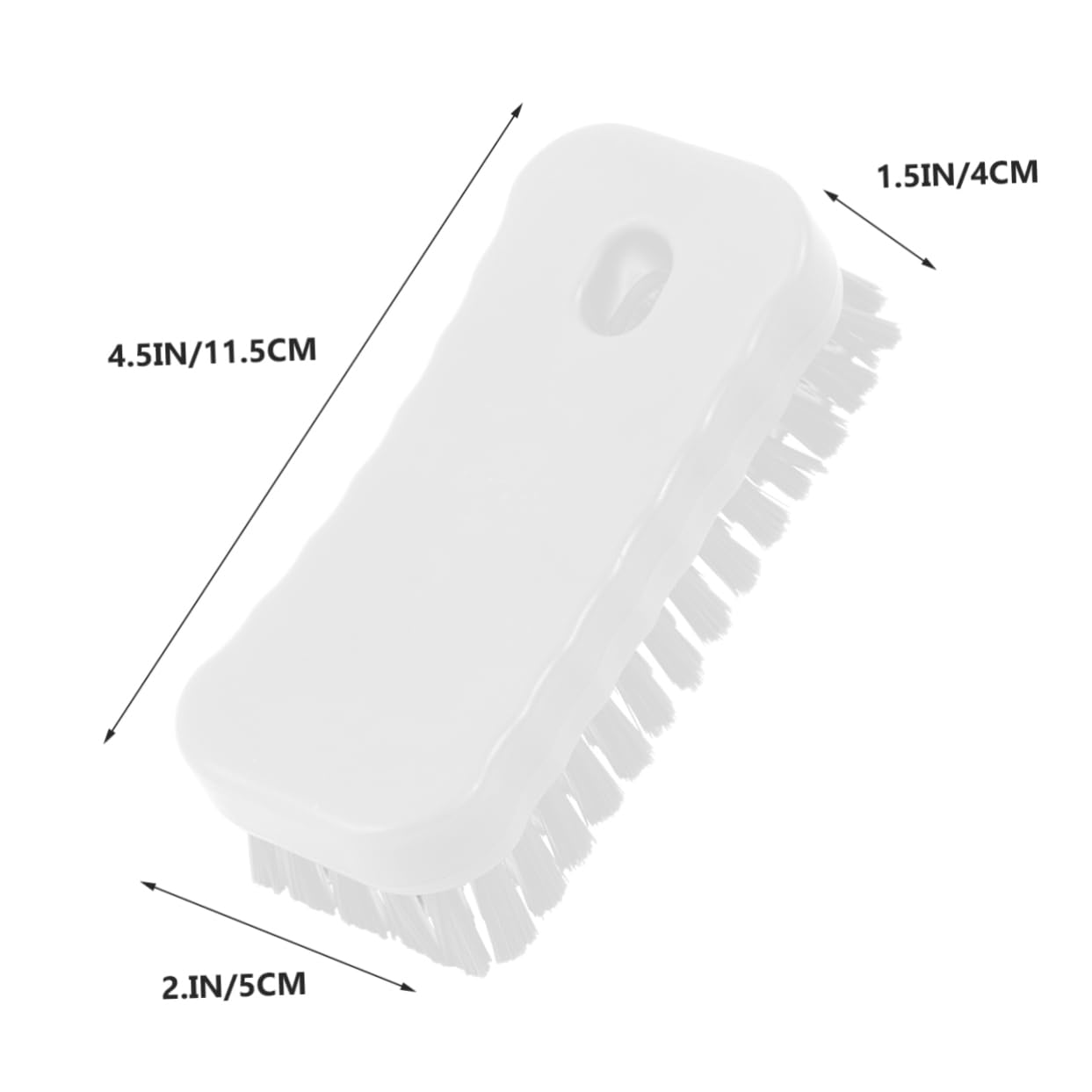2pezzi Spazzola Per Unghie Flessibile Di Pulizia Per e Piedi Accessorio Per Manicure e Pedicure Per Unghie e Cuticole Facile Da Usare e Maneggiare