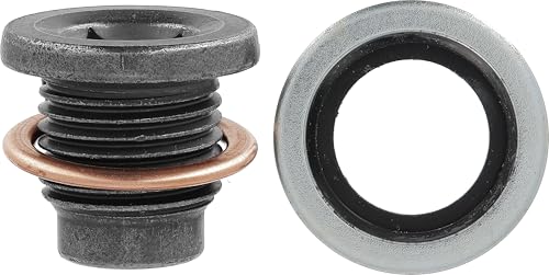 Restagraf – Tapón de Drenaje con Junta montada – M16-1,5 x 17 mm – Acero – Compatible con Citroen, Dacia, Mercedes, Nissan, Opel, Peugeot, Renault (Algunos Motores) – Ref. 221471 - Blister de 3