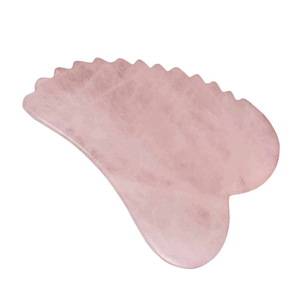 MAGICLULU 2piezas Placa De Masaje De Jade Rosa Herramienta De Para Cuidado Gua Multifuncional Para Masaje Facial y