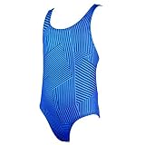 Finis Youth Bladeback Maze Training and Competition Swimwear, Blue, 18