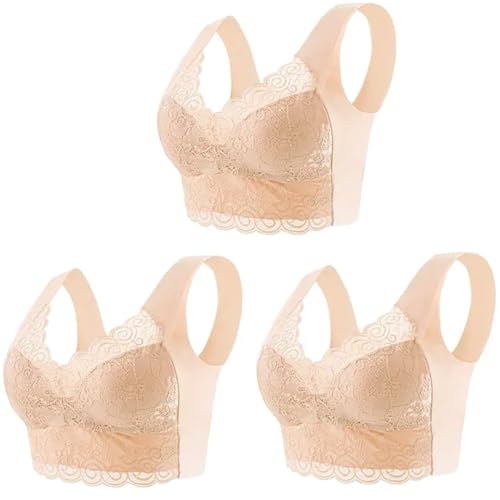Brassière en soie glacée ultra-confortable pour le quotidien actif en 2XL