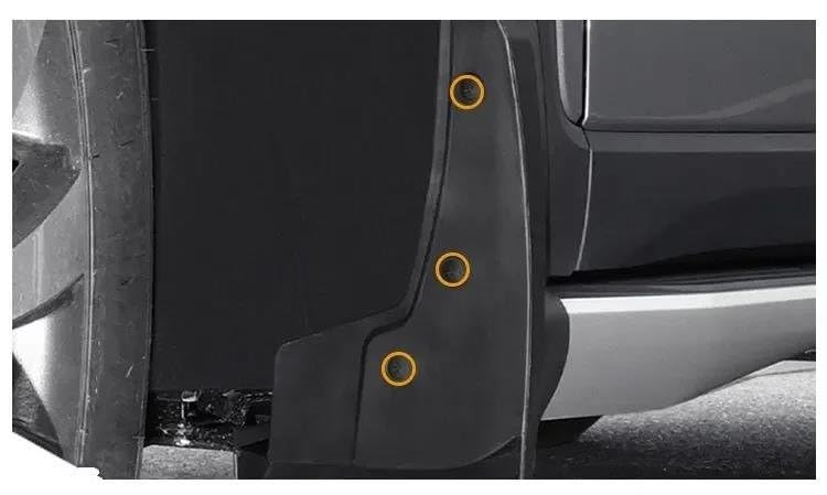 Guardabarros Navara NP300 con protección total contra salpicaduras 6