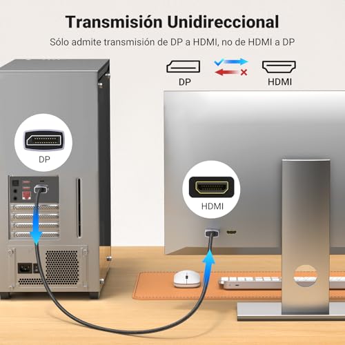 La Mejor Selección de Displayport to hdmi los mejores 5. 11 Imagen adicional