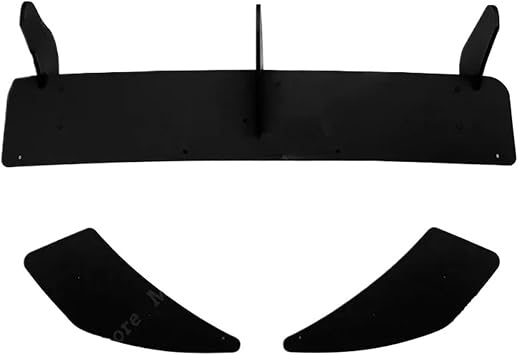 for VW 2013-2020 Golf 7R 7.5R MK7R MK7. Rear Bumper Diffuser Splitters Spoilers Lip Black ABS Car Body Kitfor VW Golf MK 7R