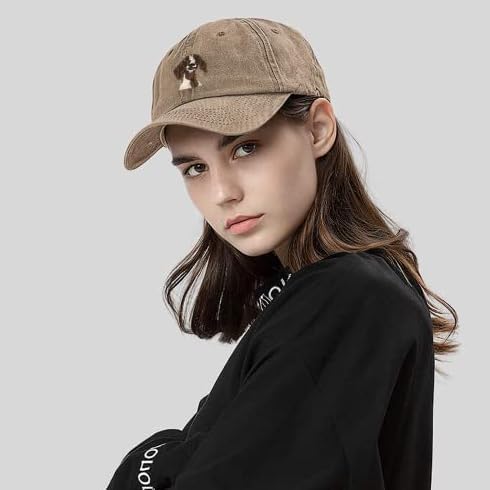 Negi Denim Hat for Men Women Washed Distressed Adjustable Dad Hats Baseball Cap Vintage Unconstructed Plain Cap Unisex Fit - Image 6