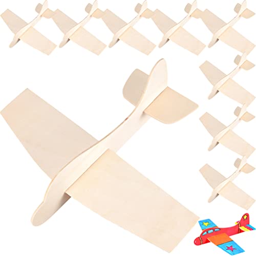 Maqueta De Avión Solar De Madera DIY – Juguete Educativo Para Niños Y Adultos