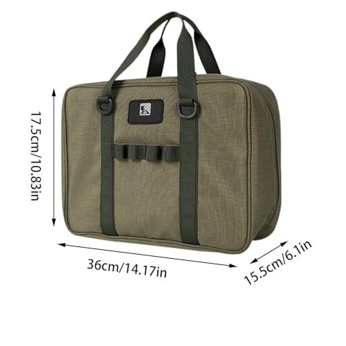Pochette ustensiles cuisine camping grande capacité zippée - 5
