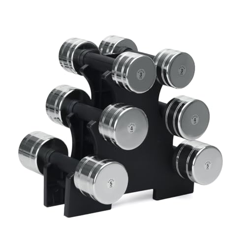 KAKSS Steel Dumbbell With Stand (Proudly Made In India) (24kg(3kg+4kg+5kg Pair)) (B0BMPNCYNQ) Amazon Price History, Amazon Price Tracker