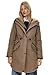 Orolay Women's Thicken Fleece Lined Parka Winter Coat Hooded Jacket with Pockets Kangaroo XXL